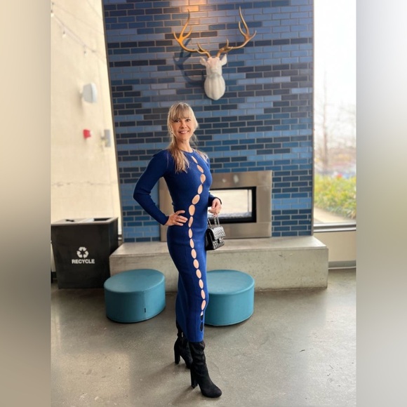 AFRM Moana Dress in Blue‎ - Picture 11 of 17